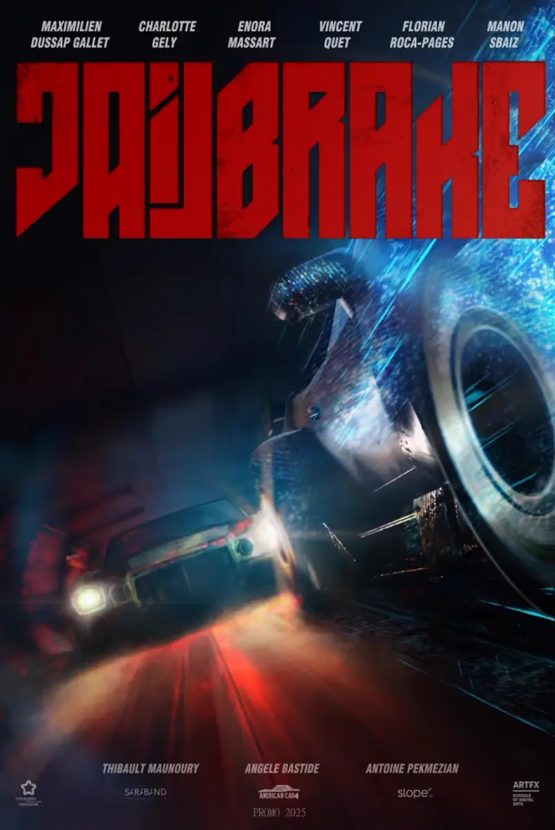 Nathan Galmiche - Compositing Artist pour le projet étudiant Jailbrake à ARTFX